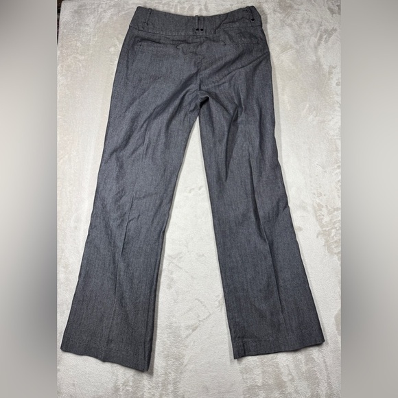 Sandro Sportswear Cotton Blend Stretch Jeans Wide Bootcut Leg Black Jeans Size 6 - Picture 10 of 14